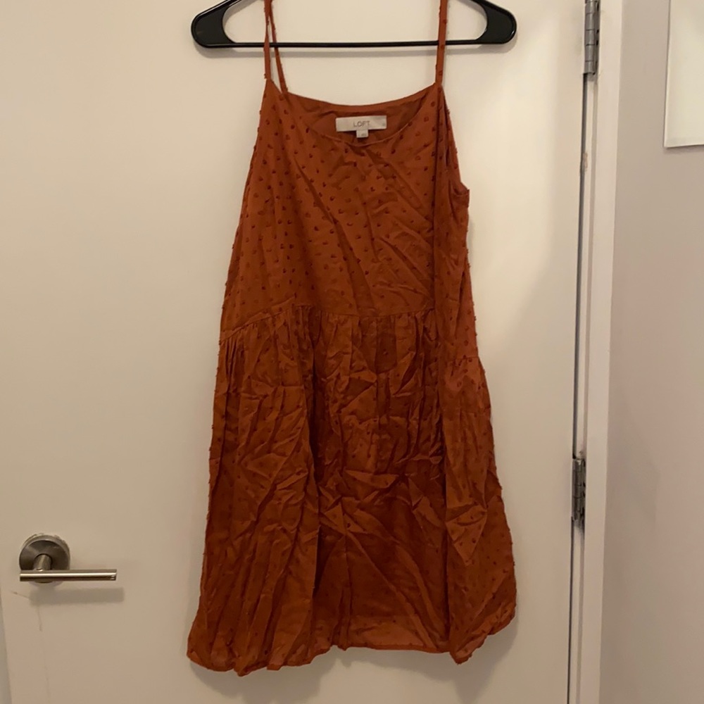 Loft Drop Waist Dress